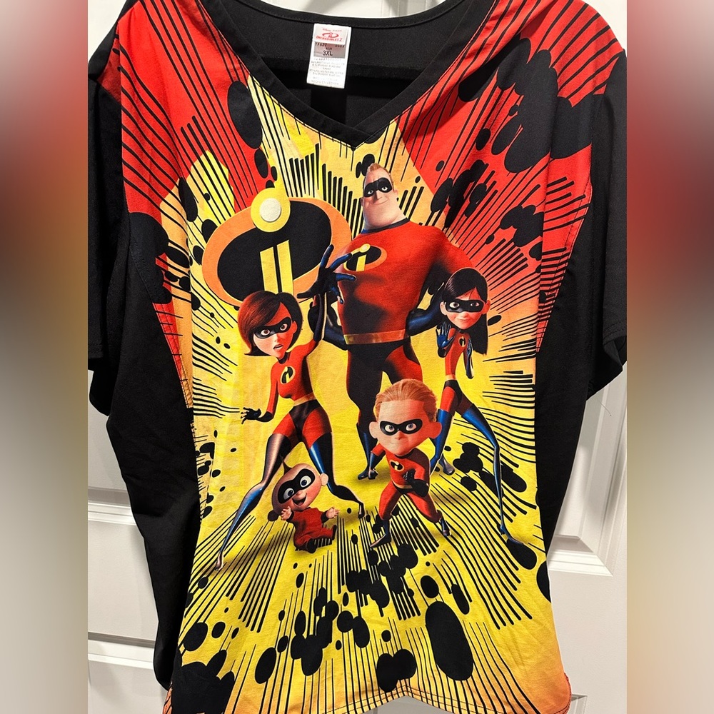 Incredibles scrub top